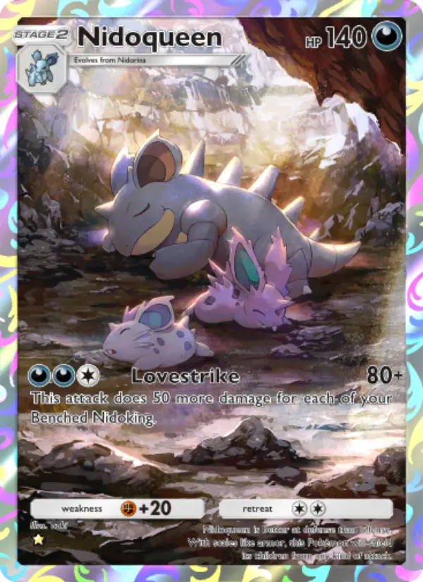 Nidoqueen — Genetic Apex card #240
