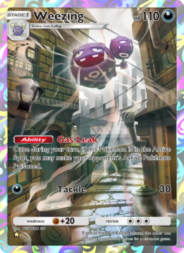 Weezing — Genetic Apex card #243