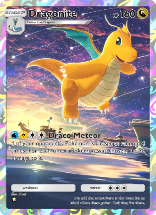Dragonite — Genetic Apex card #244