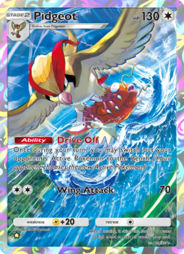 Pidgeot — Genetic Apex card #245