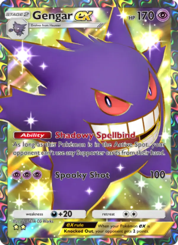 Gengar ex — Genetic Apex card #261