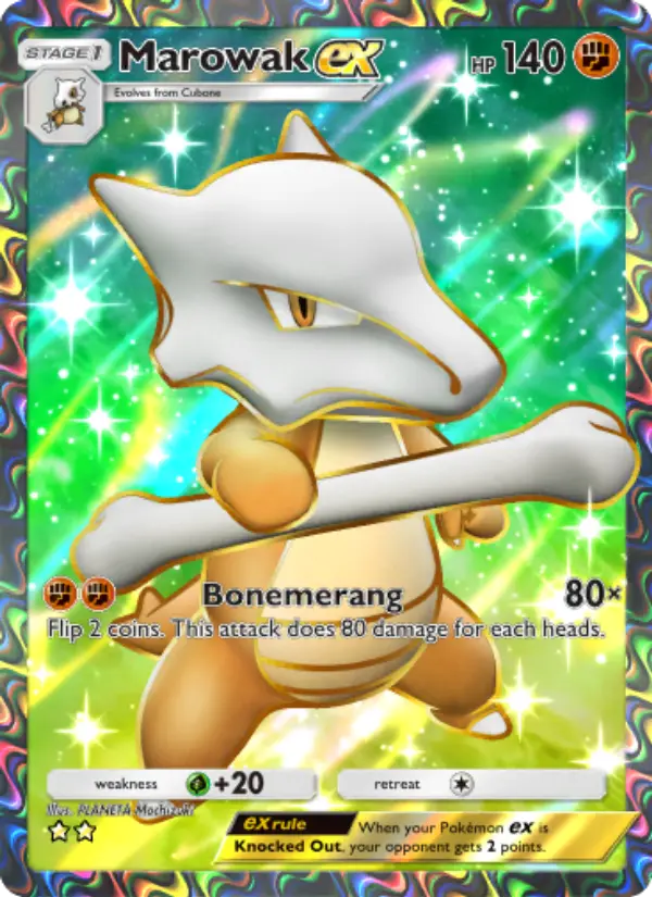 Marowak ex — Genetic Apex card #264