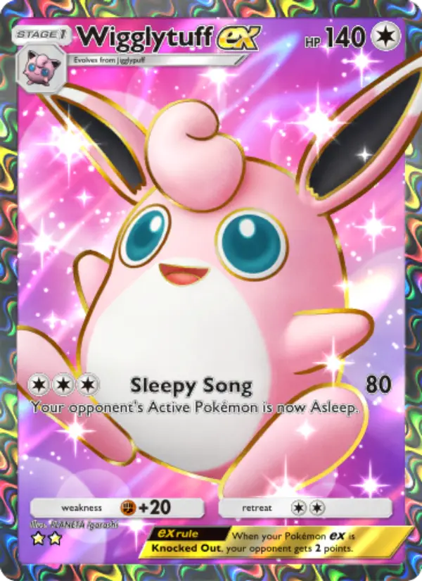 Wigglytuff ex — Genetic Apex card #265