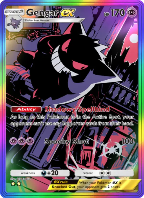 Gengar ex — Genetic Apex card #277