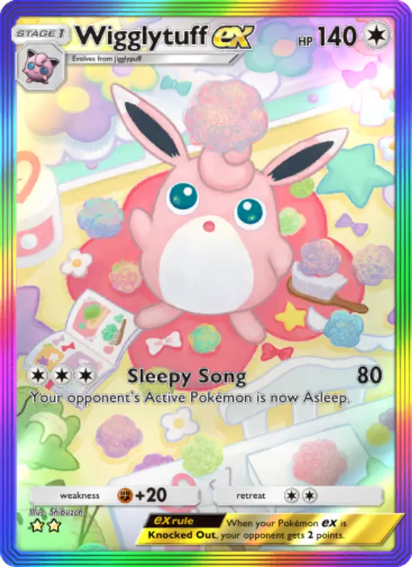 Wigglytuff ex — Genetic Apex card #279