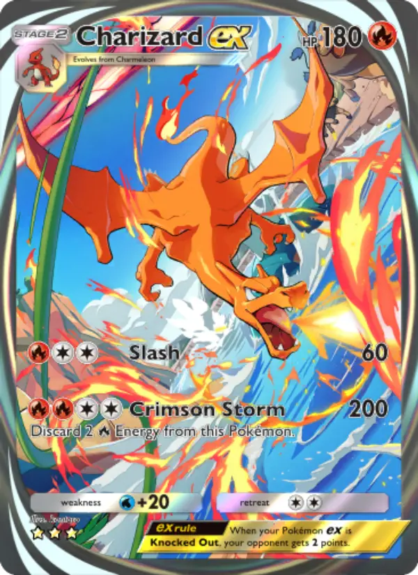 Charizard ex — Genetic Apex card #280