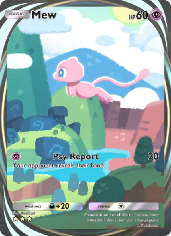 Mew — Genetic Apex card #283