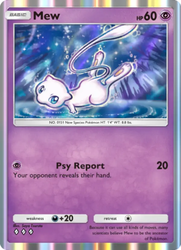 Mew — Mythical Island card #031
