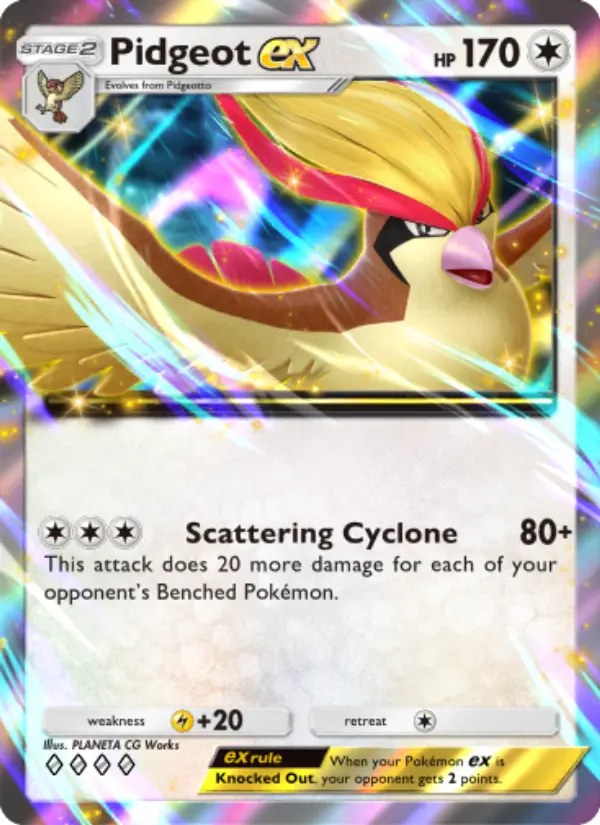 Pidgeot ex — Mythical Island card #059