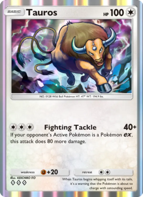 Tauros — Mythical Island card #060
