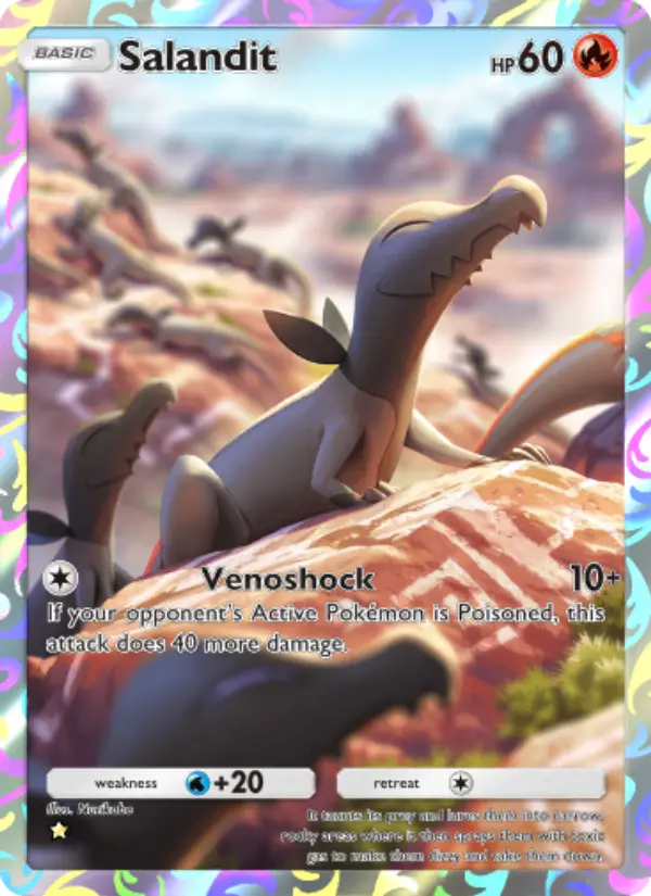 Salandit — Mythical Island card #071