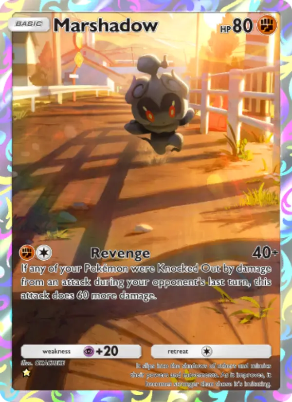 Marshadow — Mythical Island card #074