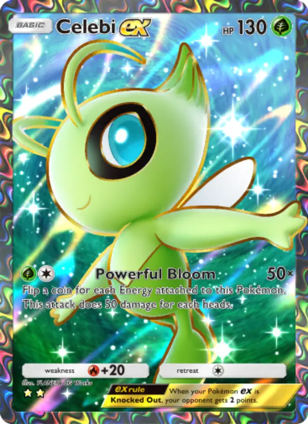 Celebi ex — Mythical Island card #075