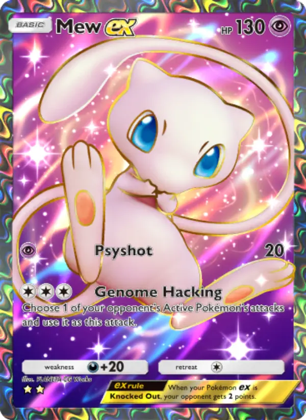 Mew ex — Mythical Island card #077
