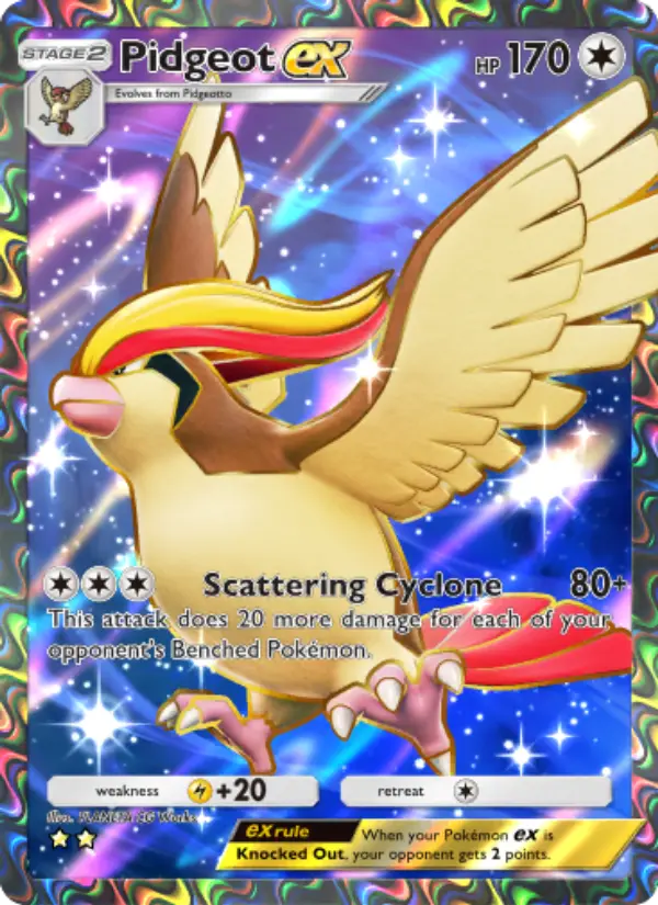 Pidgeot ex — Mythical Island card #079