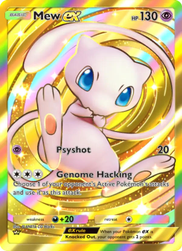 Mew ex — Mythical Island card #086