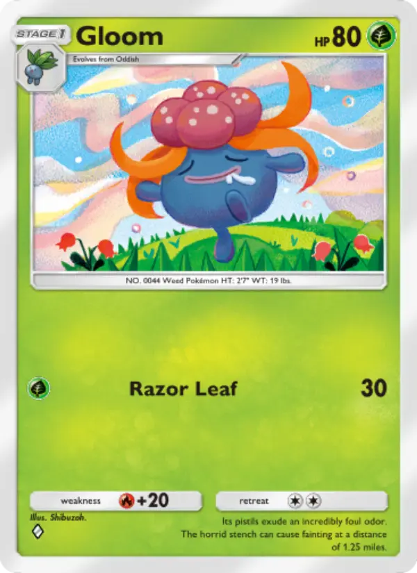 Gloom — Space-Time Smackdown card #002
