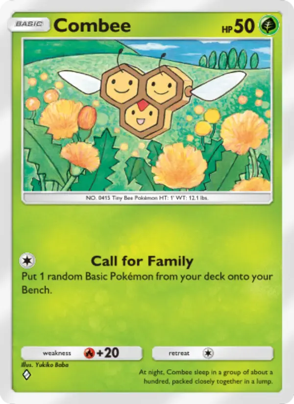 Combee — Space-Time Smackdown card #017