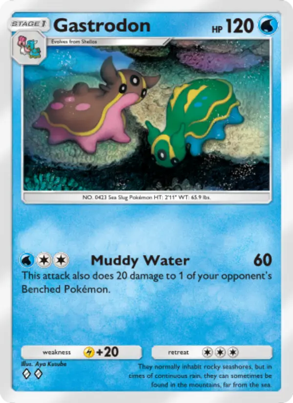Gastrodon — Space-Time Smackdown card #041