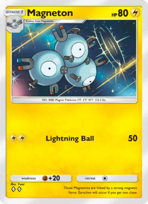 Magneton — Space-Time Smackdown card #052