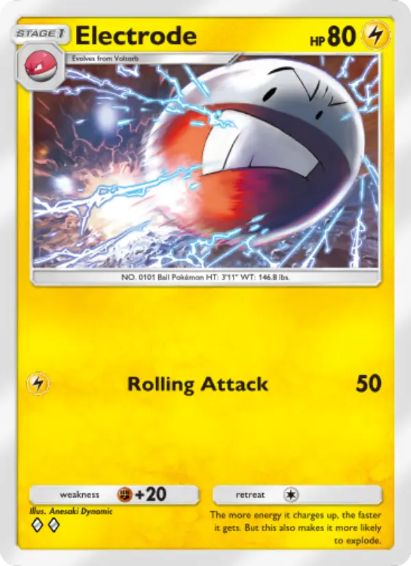 Electrode — Space-Time Smackdown card #055