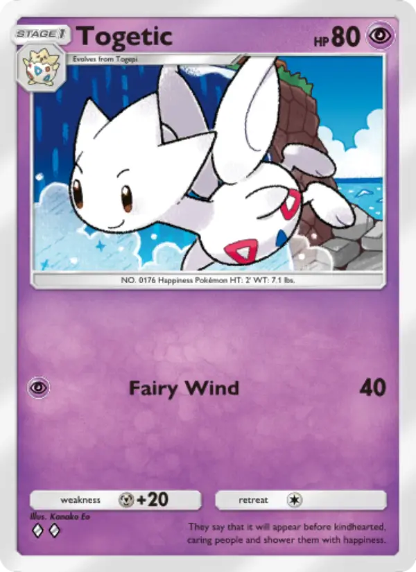 Togetic — Space-Time Smackdown card #064