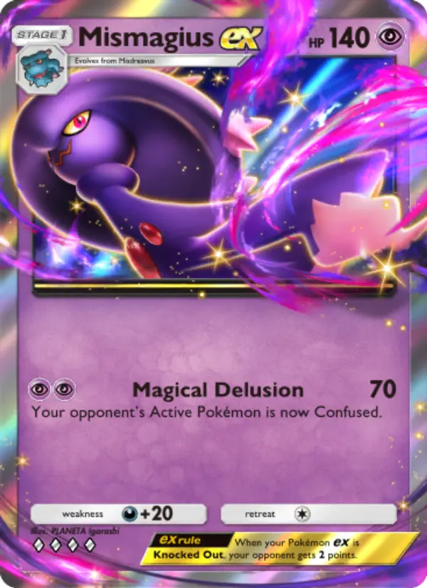 Mismagius ex — Space-Time Smackdown card #067