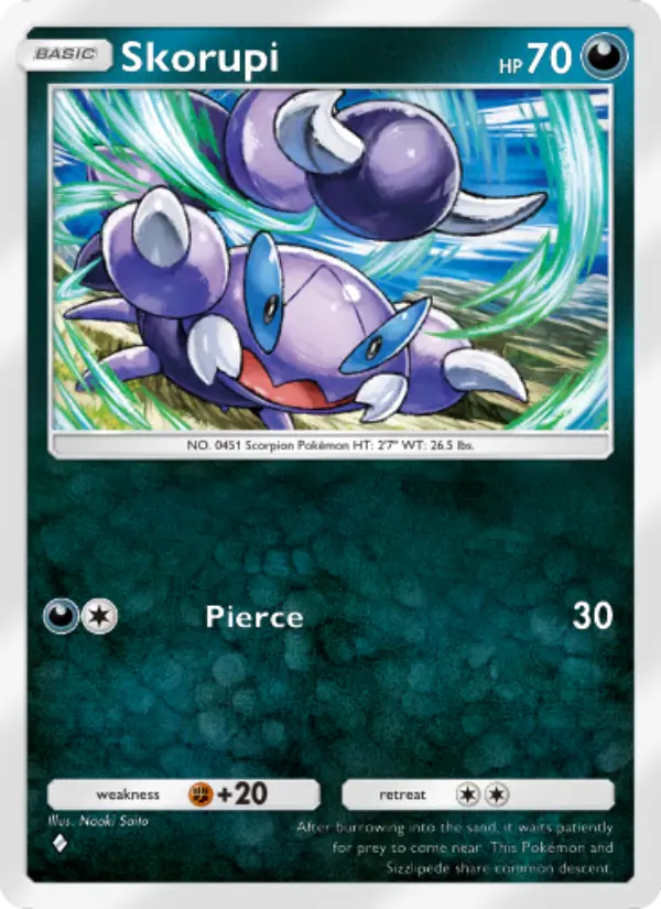 Skorupi — Space-Time Smackdown card #105
