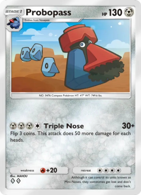 Probopass — Space-Time Smackdown card #118