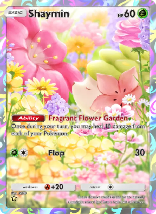 Shaymin — Space-Time Smackdown card #159