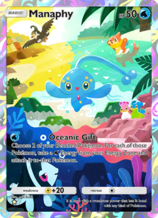 Manaphy — Space-Time Smackdown card #162