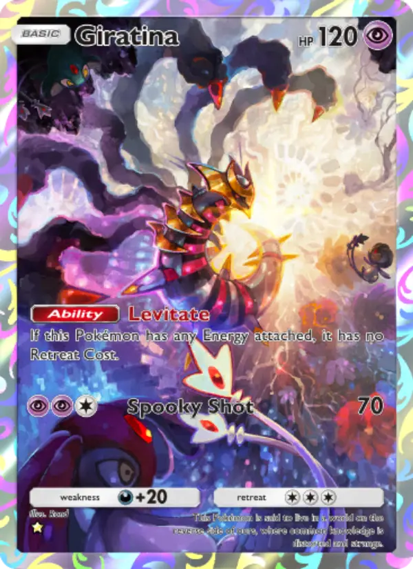 Giratina — Space-Time Smackdown card #167