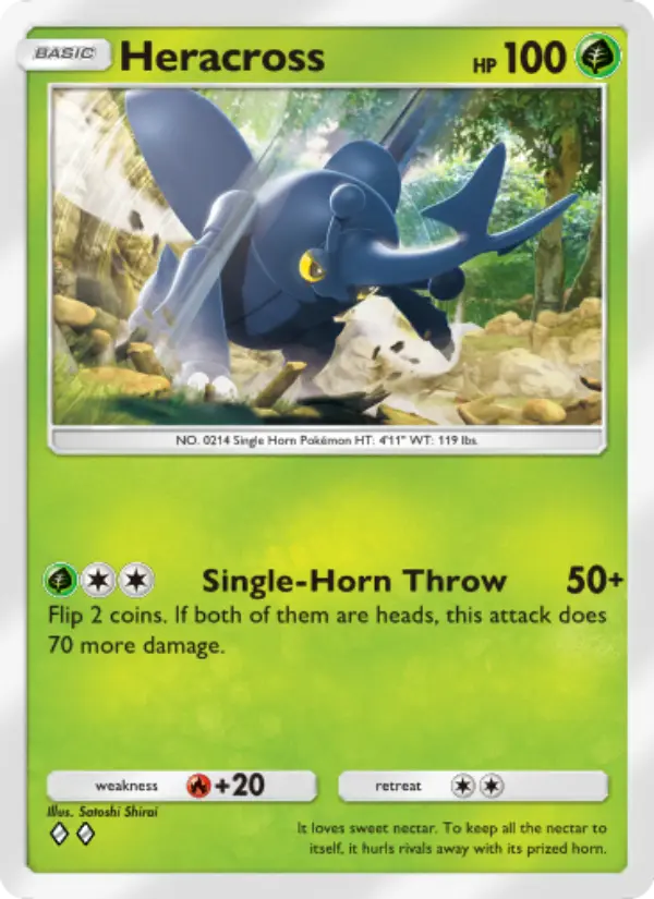 Heracross — Triumphant Light card #001