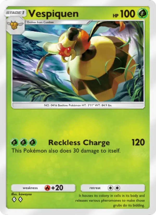 Vespiquen — Triumphant Light card #005