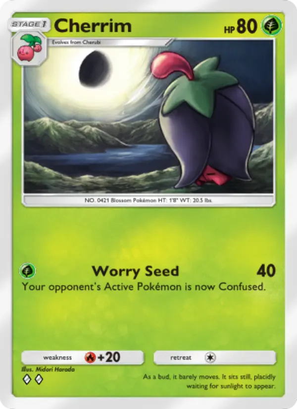 Cherrim — Triumphant Light card #007