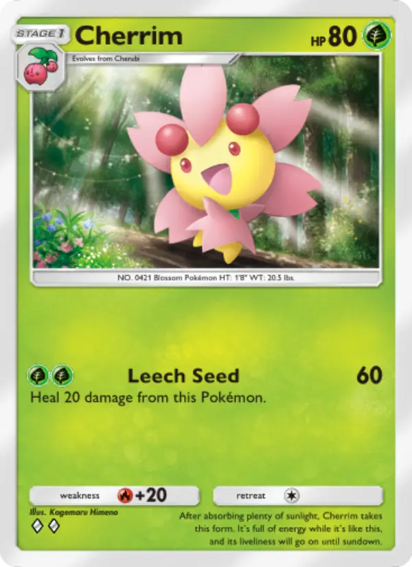 Cherrim — Triumphant Light card #008