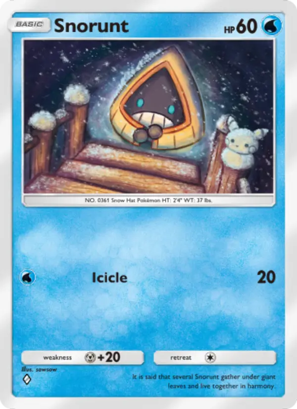 Snorunt — Triumphant Light card #018