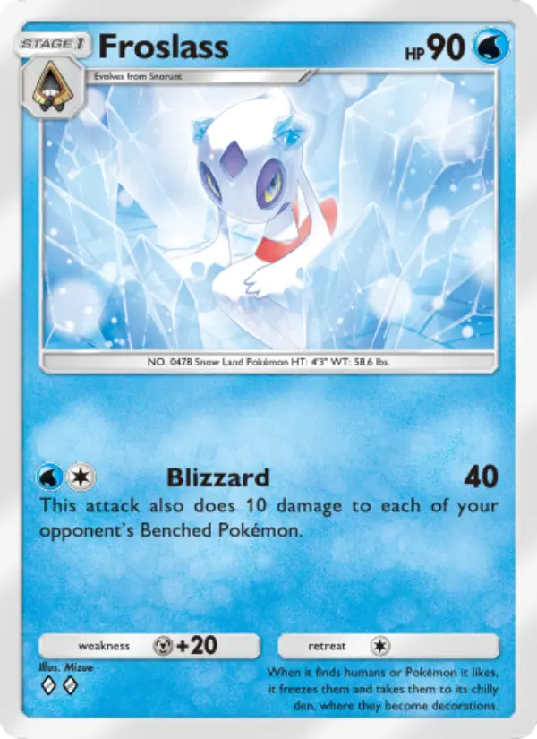 Froslass — Triumphant Light card #019