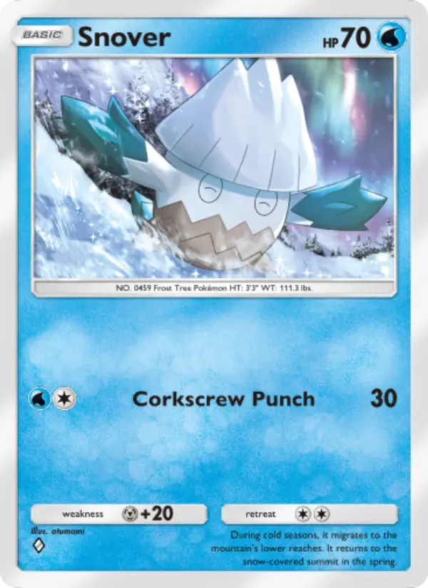 Snover — Triumphant Light card #020