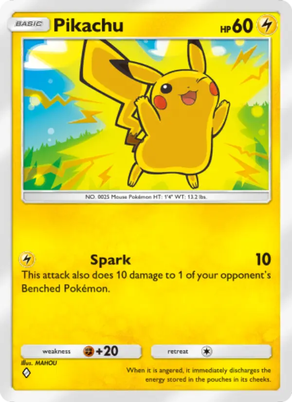 Pikachu — Triumphant Light card #025