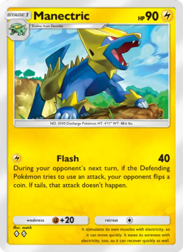 Manectric — Triumphant Light card #028