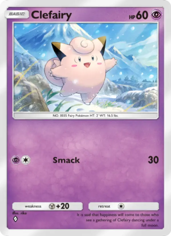 Clefairy — Triumphant Light card #029
