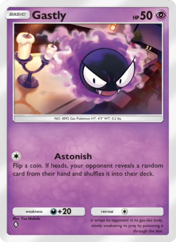Gastly — Triumphant Light card #031