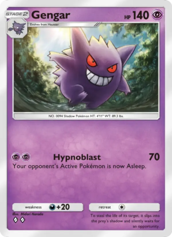 Gengar — Triumphant Light card #033