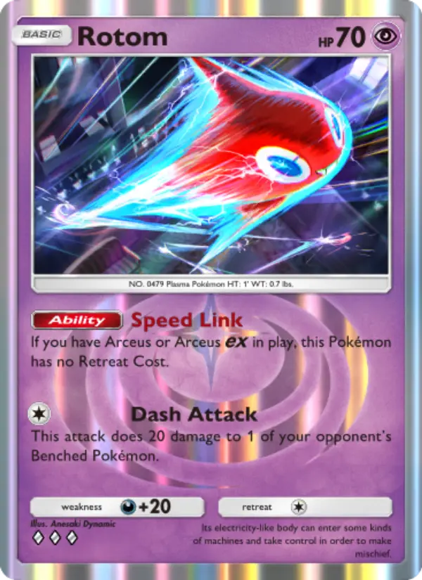 Rotom — Triumphant Light card #035