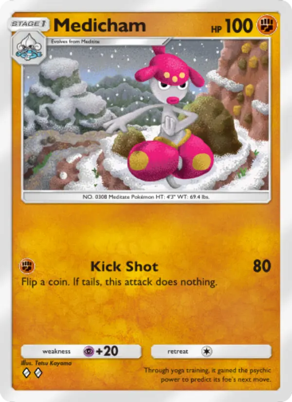 Medicham — Triumphant Light card #044