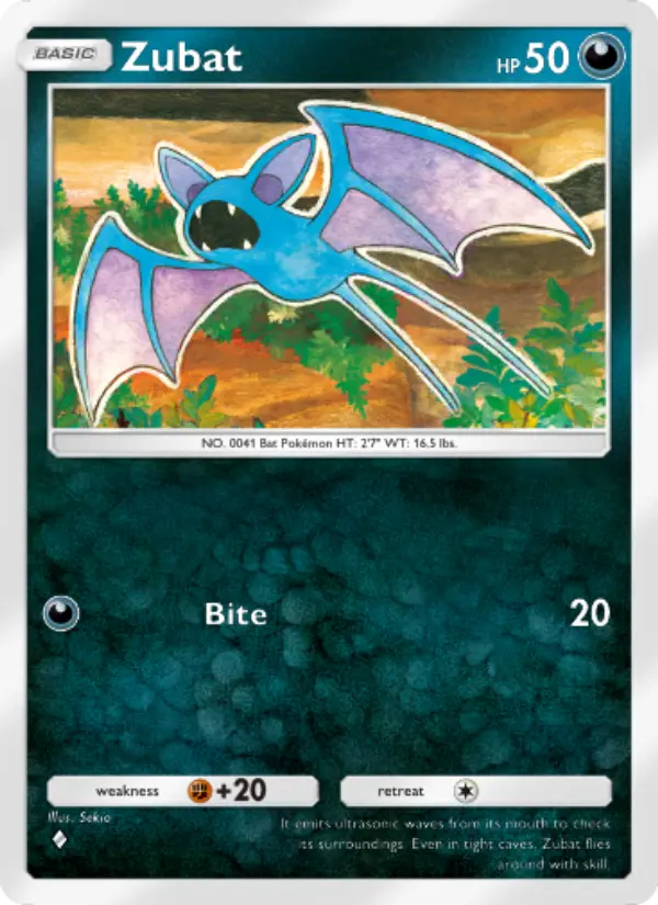 Zubat — Triumphant Light card #048