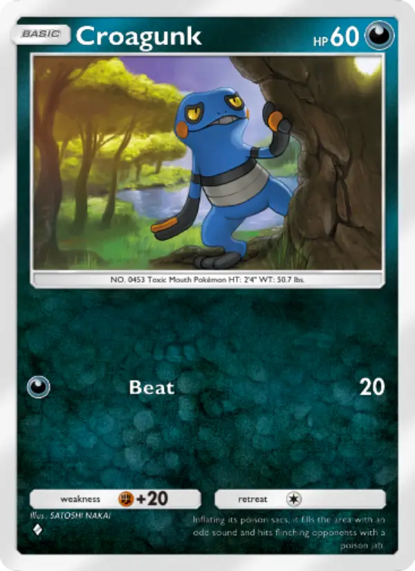 Croagunk — Triumphant Light card #051