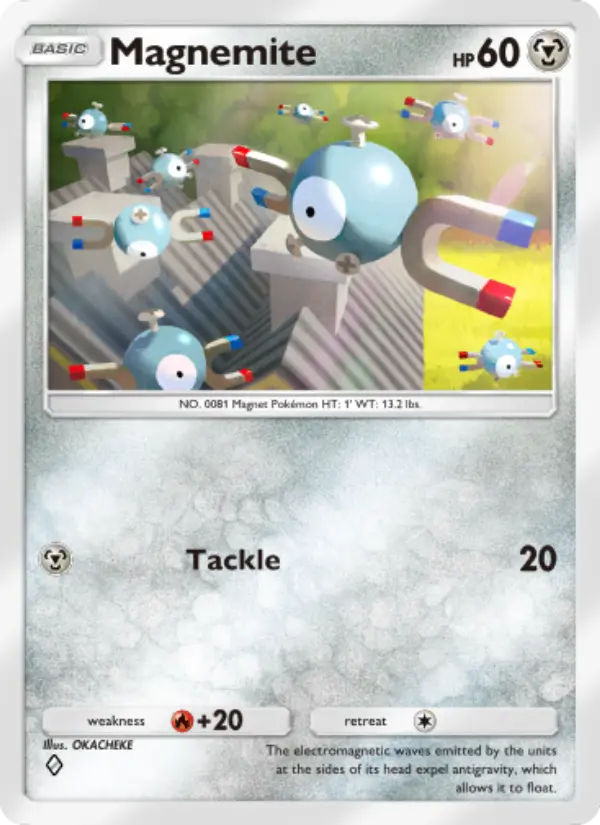 Magnemite — Triumphant Light card #053