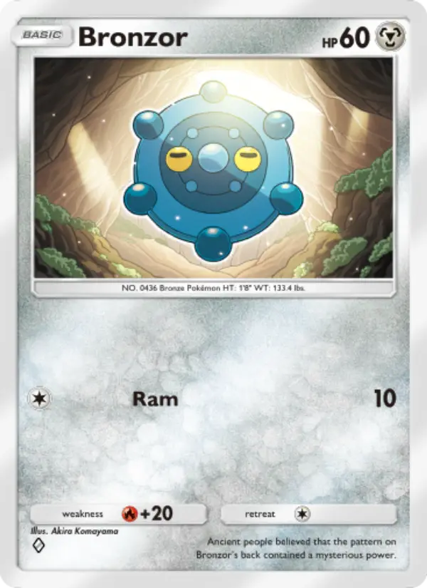 Bronzor — Triumphant Light card #058